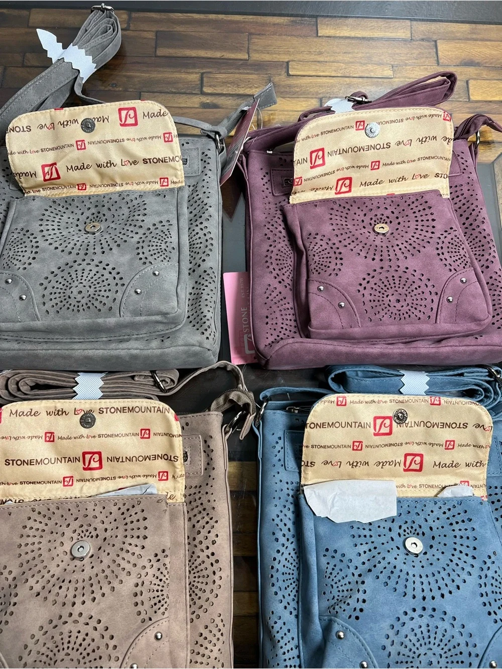 Stone Mountain USA 4-Handbags Bundle | New With Tags | Save Big $266 MSRP - Picture 4 of 16